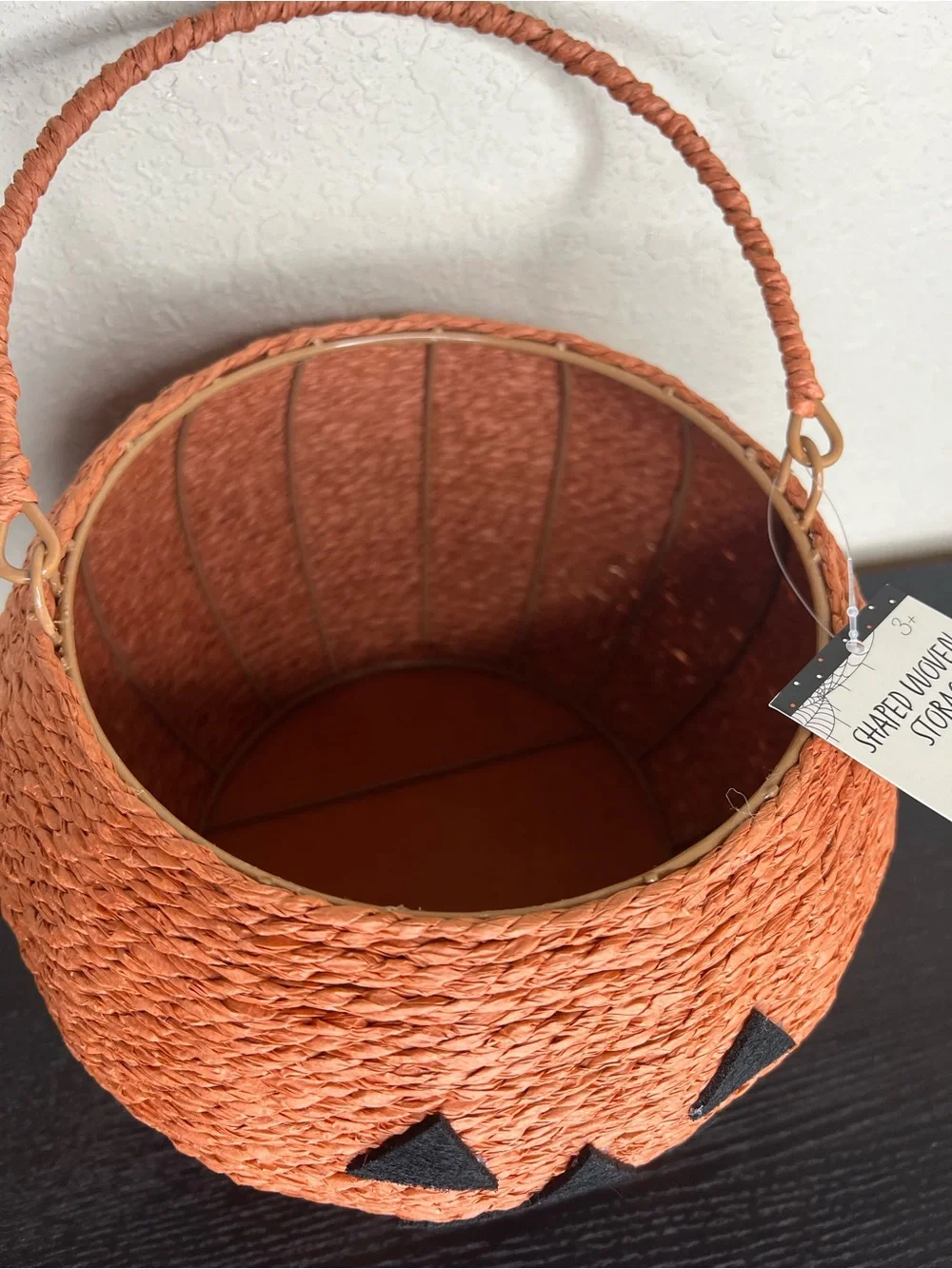 NEW Target Bullseyes Playground Jack O Lantern Basket